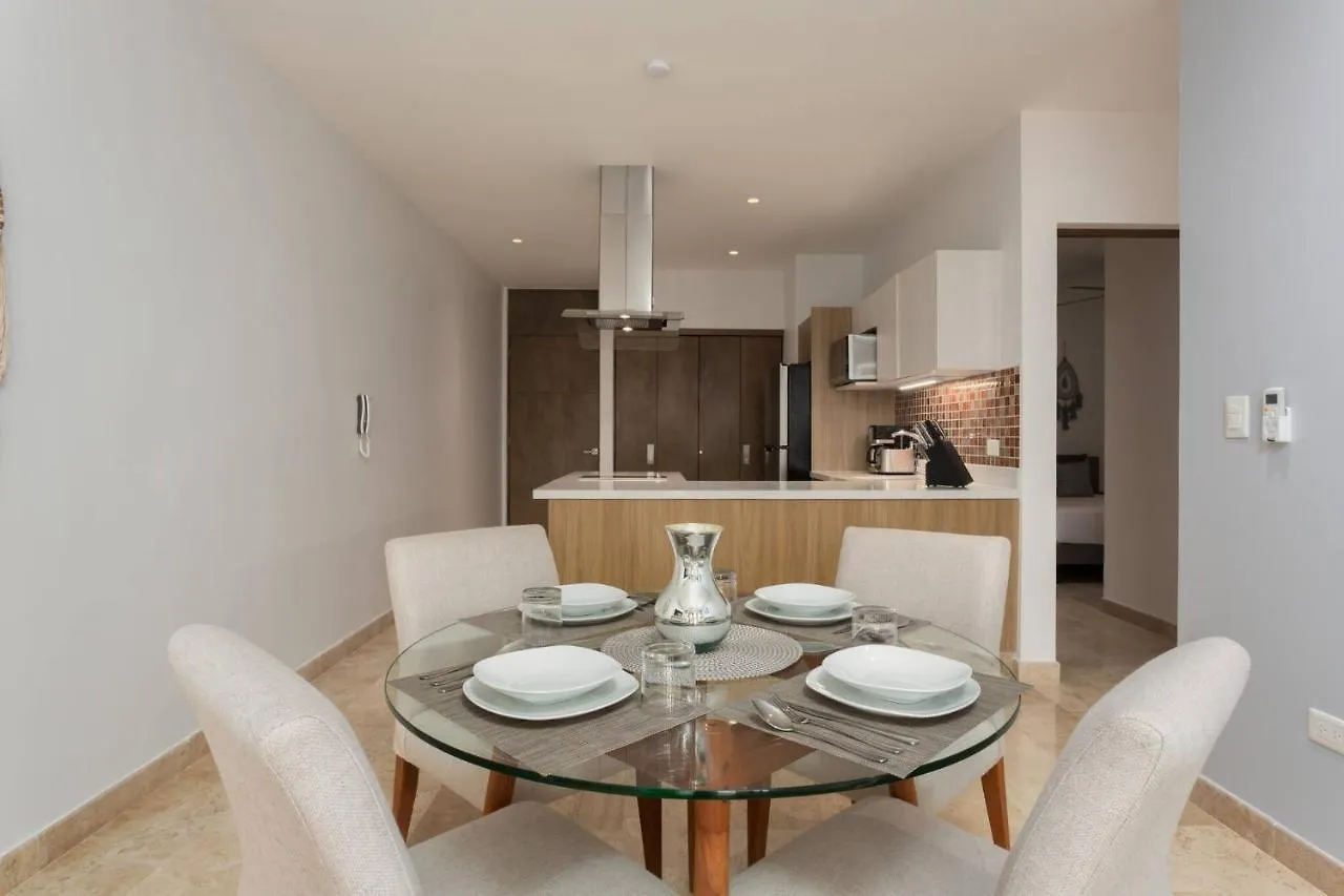 Nyaraló New Condo In Nice Vacation Complex - 5 People Playa del Carmen Mexikó